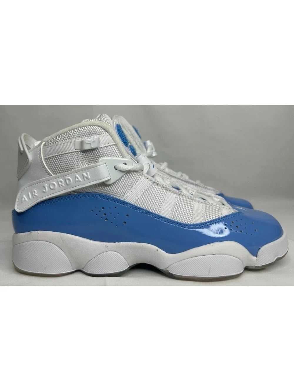 Nike Jordan 6 Rings UNC Basketball Shoes GS CW7038-100 6.5Y